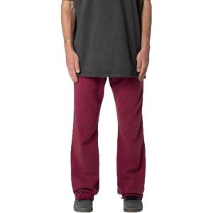 mnml Mens Mnml Men’s Washed Flare Sweatpant(Red)
