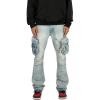 mnml Mens Mnml Men’s B484 Flare Denim(Blue)