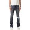 mnml Mens Mnml Men’s X385 Skinny Stacked Denim(Blue)