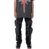 mnml Men’s Twill Strapped Cargo Pants(Black)