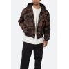 mnml mens Mnml Men’s Camo Zip Up Jacket(Green)