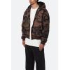 mnml mens Mnml Men’s Camo Zip Up Jacket(Green)