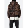 mnml mens Mnml Men’s Camo Zip Up Jacket(Green)