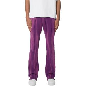 mnml Mens Mnml Men’s French Terry Flare Sweatpants(Purple)