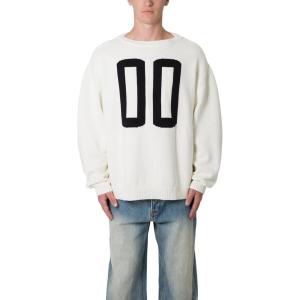 mnml Men’s Varsity Knit Sweater(Ivory)