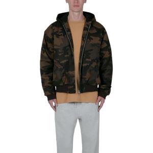mnml mens Mnml Men’s Camo Zip Up Jacket(Green)