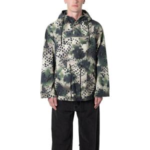 mnml mens Mnml Men’s Swamp Camo Anorak Jacket(Green)