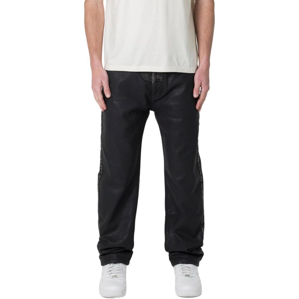 image:imagemnml Mens Mnml Mens V636 Western Baggy DenimBlack