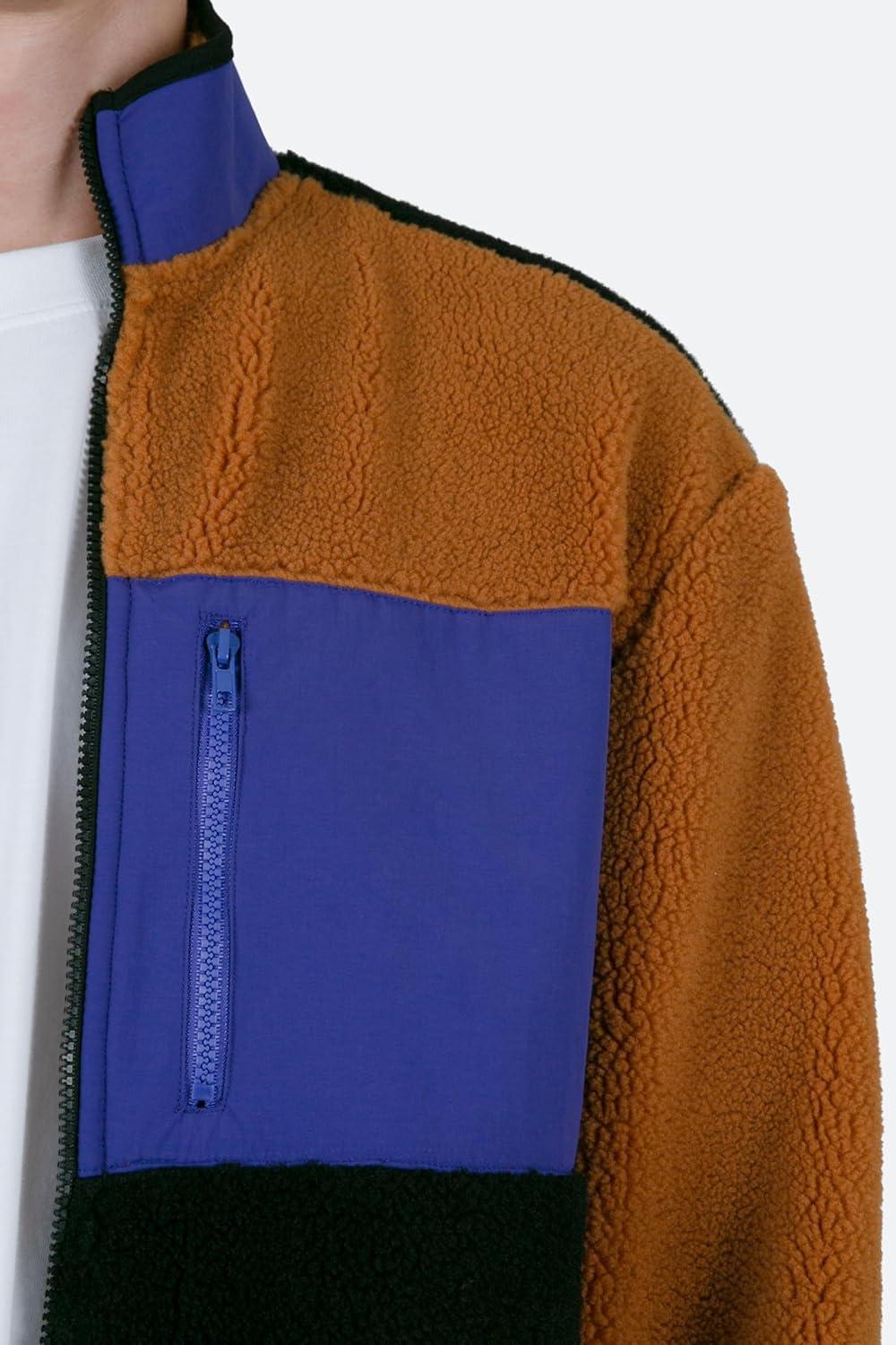 image:imagemnml mens Mnml Color Block Zip Up JacketMulti