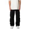 mnml Men’s Military Cargo Pants(Black)