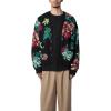 mnml Mens Mnml Men’s Floral Knit Cardigan(Multi)