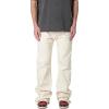 mnml Mens Mnml Men’s Snap Baggy Flare Denim(Ivory)