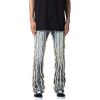 mnml Mens Mnml Men’s X641 Skinny Stacked Ripped Denim(Medium Blue)