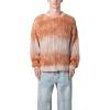 mnml Men’s Tie Dye Open Knit Sweater(Orange)