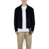 mnml mens Mnml Velour Pilot Jacket(Black)