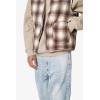 mnml Men’s Brushed Plaid Vest(White)