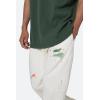 mnml Mens Contrast Bootcut Sweatpants(Off-white)