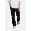 mnml Mens Mnml Men’s B449 Leather Cargo Flare Pant(Black)