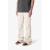 mnml Mens Mnml Men’s Snap Baggy Flare Denim(Ivory)