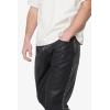 mnml Mens Mnml Men’s V636 Western Baggy Denim(Black)