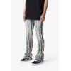 mnml Mens Mnml Men’s X641 Skinny Stacked Ripped Denim(Medium Blue)