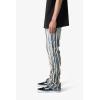 mnml Mens Mnml Men’s X641 Skinny Stacked Ripped Denim(Medium Blue)