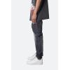 mnml Mens Mnml Men’s Zipper Inseam Cargo Denim(Washed Black)