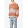 mnml Men’s Tie Dye Open Knit Sweater(Orange)