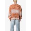 mnml Men’s Tie Dye Open Knit Sweater(Orange)