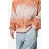 mnml Men’s Tie Dye Open Knit Sweater(Orange)