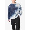 mnml Men’s Tie Dye Open Knit Sweater(White)
