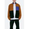 mnml mens Mnml Color Block Zip Up Jacket(Multi)