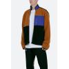 mnml mens Mnml Color Block Zip Up Jacket(Multi)
