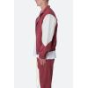 mnml mens Mnml Men’s Twill Racing Jacket(Rust)