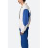 mnml mens Mnml Twill Racing Jacket(Blue/Natural)