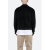 mnml mens Mnml Velour Pilot Jacket(Black)