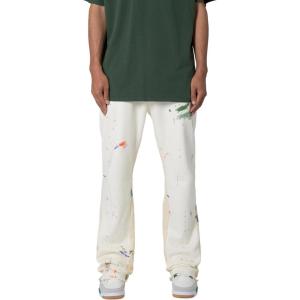 mnml Mens Contrast Bootcut Sweatpants(Off-white)