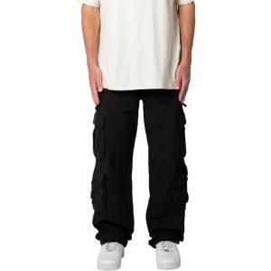 mnml Men’s Military Cargo Pants(Black)