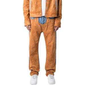 mnml Mens Mnml Men’s V636 Western Baggy Denim(Blue)