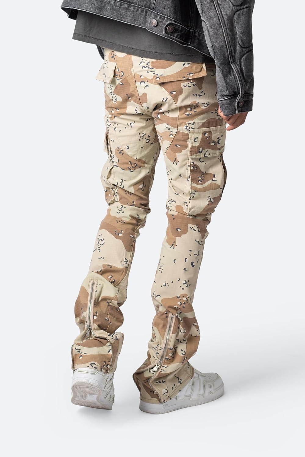 image:imagemnml Mens Mnml X515 Convertible Skinny Cargo DenimDesert Camo