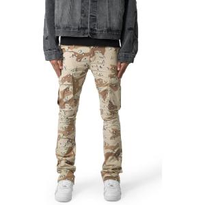 mnml Mens Mnml X515 Convertible Skinny Cargo Denim(Desert Camo)
