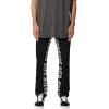 mnml Men’s D527 Old English Denim(Black/White)