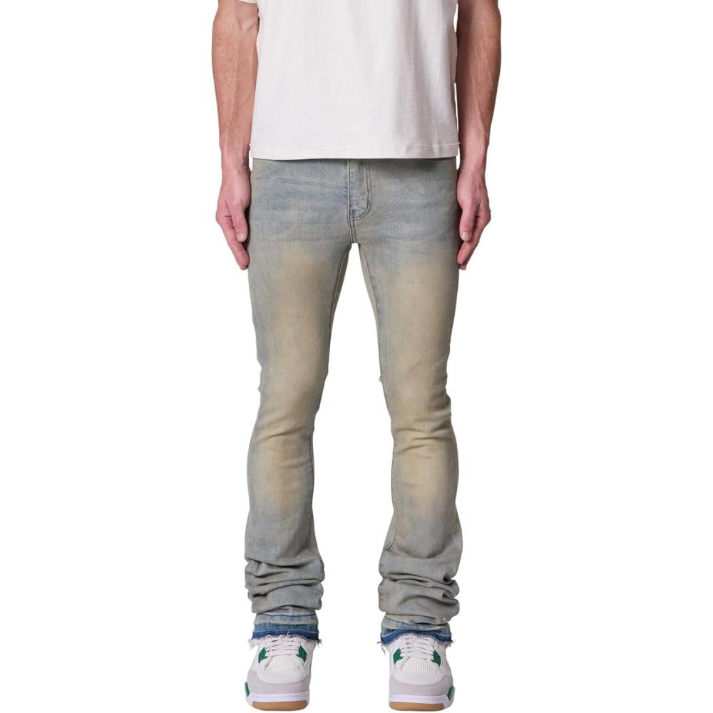 image:imagemnml Mens Mnml Mens X514 Skinny Stacked DenimVintage Blue