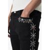 mnml Men’s Mnml Men’s X620 Studded Skinny Denim(Black)