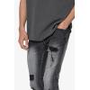 mnml Men’s Mnml Men’s X635 Skinny Stacked Denim(Black)