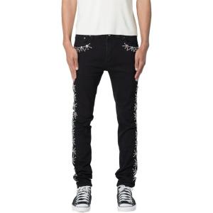 mnml Men’s Mnml Men’s X620 Studded Skinny Denim(Black)