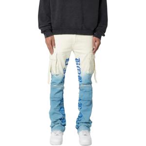 mnml Men’s Mnml Men’s X634 Cargo Skinny Stacked Denim(White)