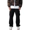 mnml Men’s Mnml Men’s Ultra Baggy Vintage Cargo Pants(Black)