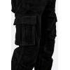 mnml Men’s Mnml Vintage Corduory Cargo Pants(Black)