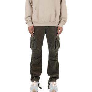 mnml Men’s Mnml Vintage Corduory Cargo Pants(Olive)